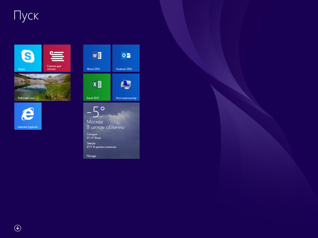 Windows 8.1 new mwtro applications